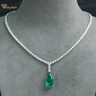 Vintage 100% Diamond Gemstone Necklace