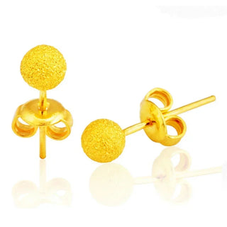 Elegant Stars Prosperous 24K Gold Earrings