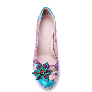 Sweet Round Toe Comfortable Party Shoes