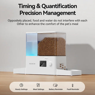 Automatic 8.5L Kibble Dispenser Pet Feeder - Epictzar Intl.