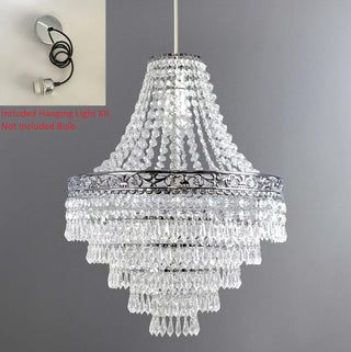 Large Acrylic Plastic Chandelier Shade
