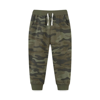 Adjustable Waist Camouflage Sports Pants