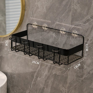 Wall Mounted Toothbrush Storage Rack