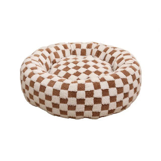 Anti-slip Bottom Cozy Round Pet Bed