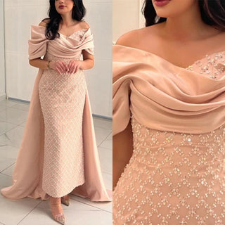 Elegant Off Shoulder Formal Evening Gown - Epictzar Intl.