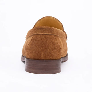 New Wholesale 2024 Men's Loafers Shoes Brand Genuine Leather Slip-On Closure Cow Suede UK Casual Shoes for Walking and Driving