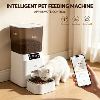 Portion Control Automatic Timed Pet Feeder