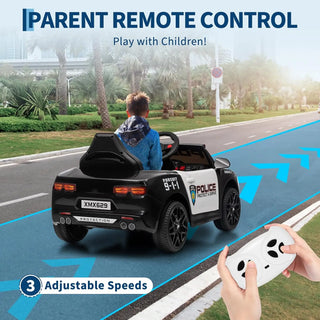 Police Alert Tones 12V Cop Toy Car
