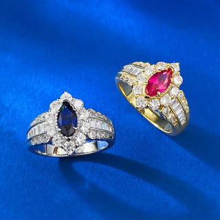 High Carbon Diamond Gems Ring