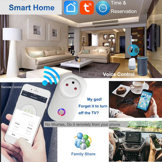 Voice Controlled Timer 16A Smart Plug