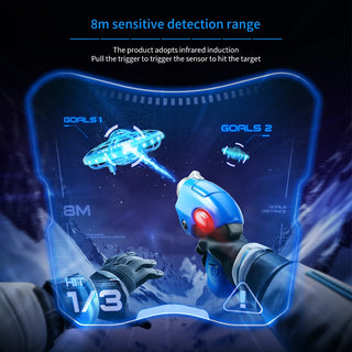 Shooting Induction RC UFO Drone With Space Sensing Gun Shooting Takeoff Landing LED Light Professional Aircraft Toys Gifts Boys