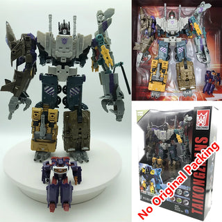 Transformation Robot Toys HZX Defensor Bruticus Superion Devastator IDW 5 IN 1 6 IN 1 ONE NO BOX Sets Action Figure KO 6in1