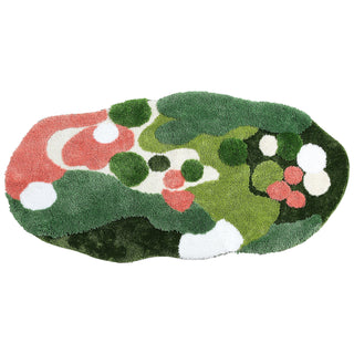 Handmade 3D Moss Tufted Area Rug