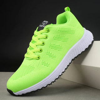 Trendy Flat Lace Up Running Shoes - Epictzar Intl.