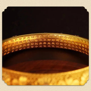 Ancient Real 24k Gold Bangles