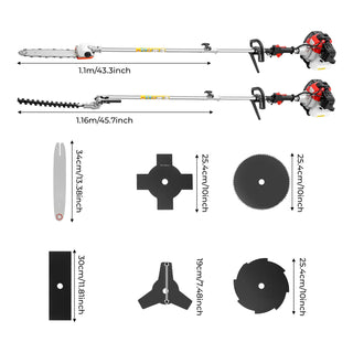Aluminum Shaft Lawn Weed Trimmer