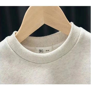 Boys Fleece-lined Sets Baby Kids Tracksuit Warm Suit New Girls Sportswear+Pants 2Pcs Outfits Children Solid Color Casual Clothes