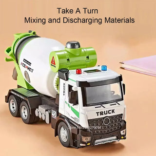 Engineering Concrete Mixer Toy Truck