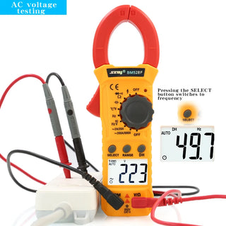 Mini Anti-burn Electrician Clamp Meter