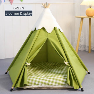Thick Plush Pad Washable Pet House