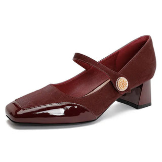 Thick Heels Women's Party Pumps Shoes