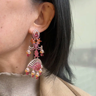 Women Party Fashion Tassel Earring