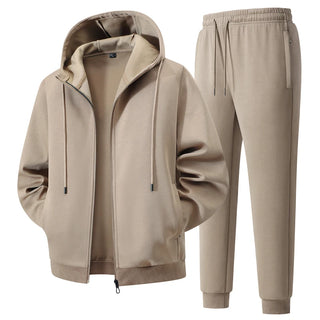 Men's Hooded Cotton Tracksuit Sweatsuits