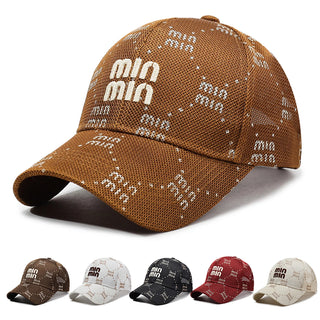 Cap Female 2025 New Style Deep Top Showing Face Small Big Head Circumference Sunscreen Sunshade Wide-Brimmed Baseball Hat Male