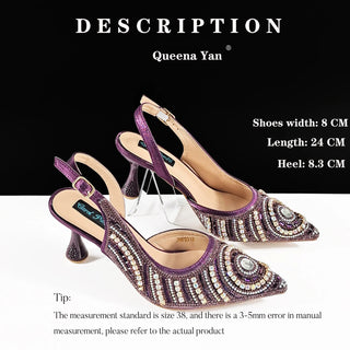 Elegant Pointed-Toe Design Sandals