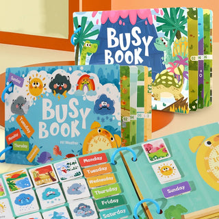 Kids Interactive Learning Activity Book