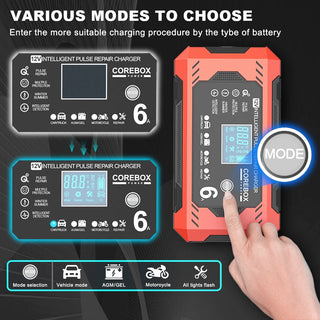 Smart Pulse Repair Battery Charger