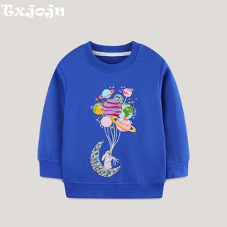 Fun Cartoon Holiday Cozy Sweatshirt