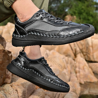 Hand Sewn Sole Mesh Sports Shoes