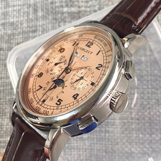 Multifunctional Polished Automatic Men's Watch