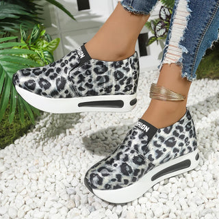 Fashion Women's Sneakers Platform Ladies Shoes New Sneaker Women Slip On Casual Shoes Soft Zapatos De Mujer Sneaker Woman
