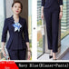 Blue Pant Suits