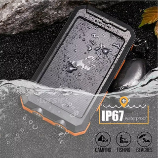 External Fast Charging Solar Power Bank