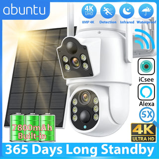 Solar WIFI Dual Lens Security Camera