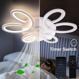 Modern Smart LED Ceiling Fan Lamp