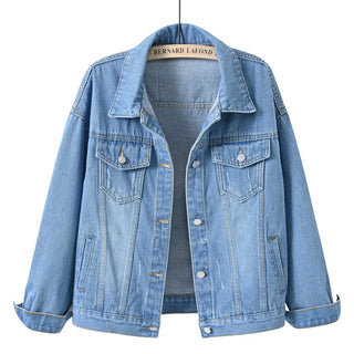 Women's Short Denim Jeans Jacket