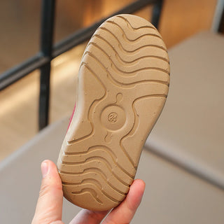 Winter Plush Boots For Children PU Leather Waterproof Boy's Girl's Snow Boots Waterproof Anti-slippery Kid's Boots Warm Shoes