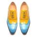 Yellow with Blue