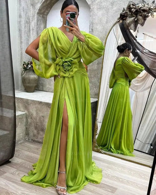 Charming Chiffon Formal Evening Gown - Epictzar Intl.
