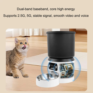Smart 4L Automatic WiFi Camera Pet Feeder
