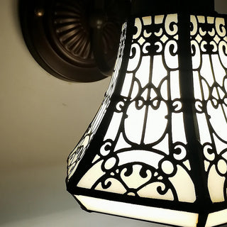 Antique Tiffany Style Balcony Light Fixture