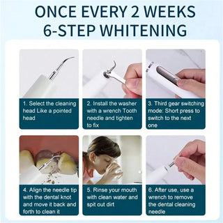 Electric Oral Cleaning Flosser Kit