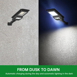 Solar Motion Sensor Street Wall Lamp