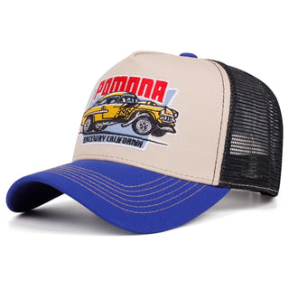 Hot Sale Unisex Summer Fishing Cap Breathable Mesh Trucker Hat Men Women Big Fish Fisherman Sports Snapback Hat Outdoor Ca