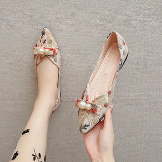 Soft Sole Slip On Casual Office Flat Shoes