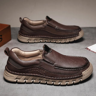 Genuine Leather Classic Loafer Shoes